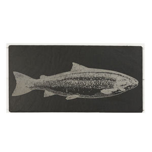 Salmon/Fish Slate Table Runner Cutting/Cheese Board
